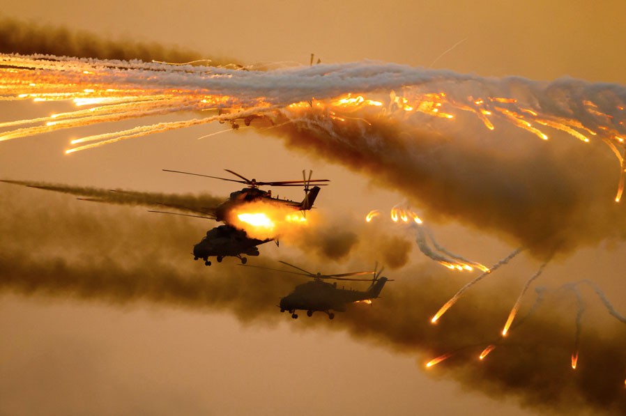 Вертолеты ВКС России