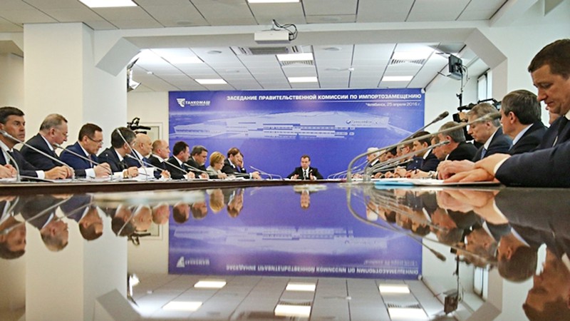Заседание Правительственной комиссии по импортозамещению