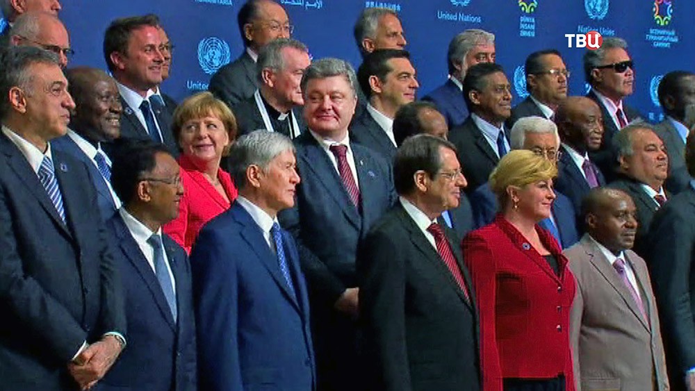 Петр Порошенко на саммите ЕС