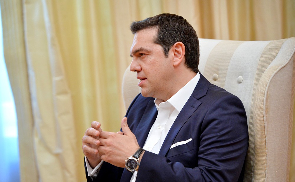 Премьер-министр Греческой Республики Алексис Ципрас