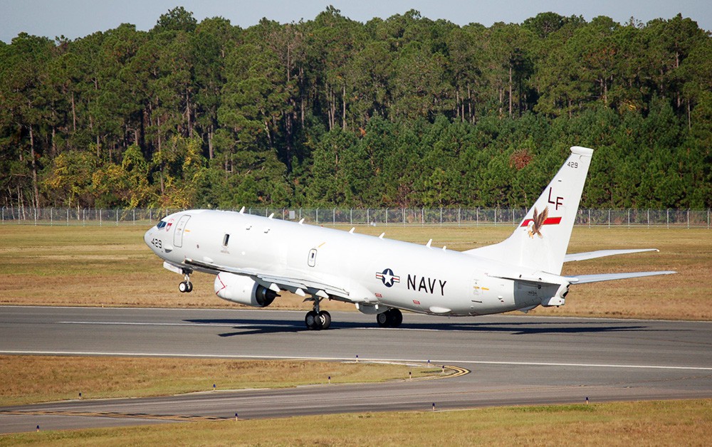 Самолет ВВС США P-8 Poseidon