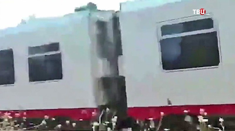 Крушение поезда в Италии