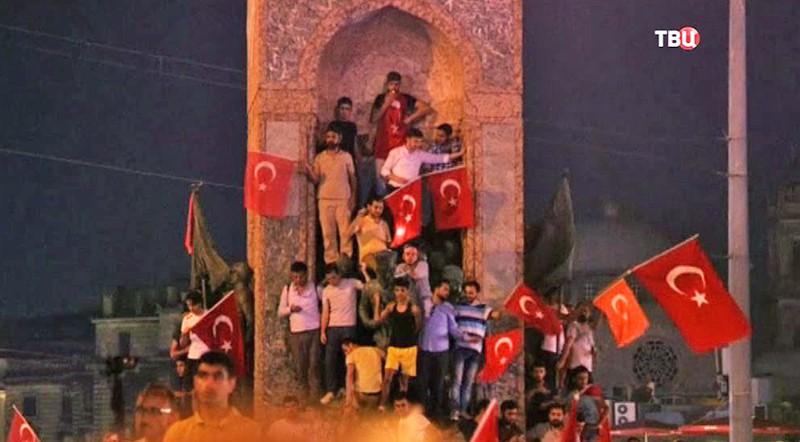 Акция протеста в Турции