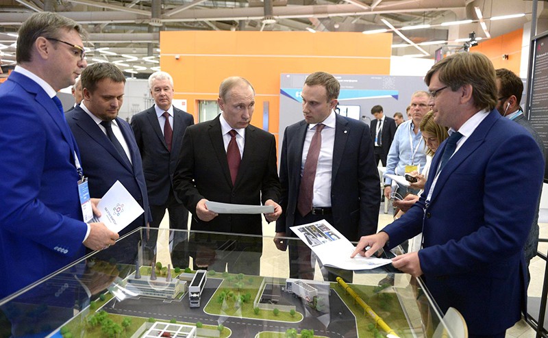 Владимир Путин на Форуме стратегических инициатив