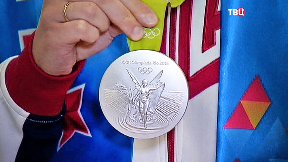 Серебряная медаль Олимпийских игр в Рио-де-Жанейро