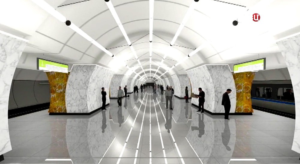 Проект новой станции метро