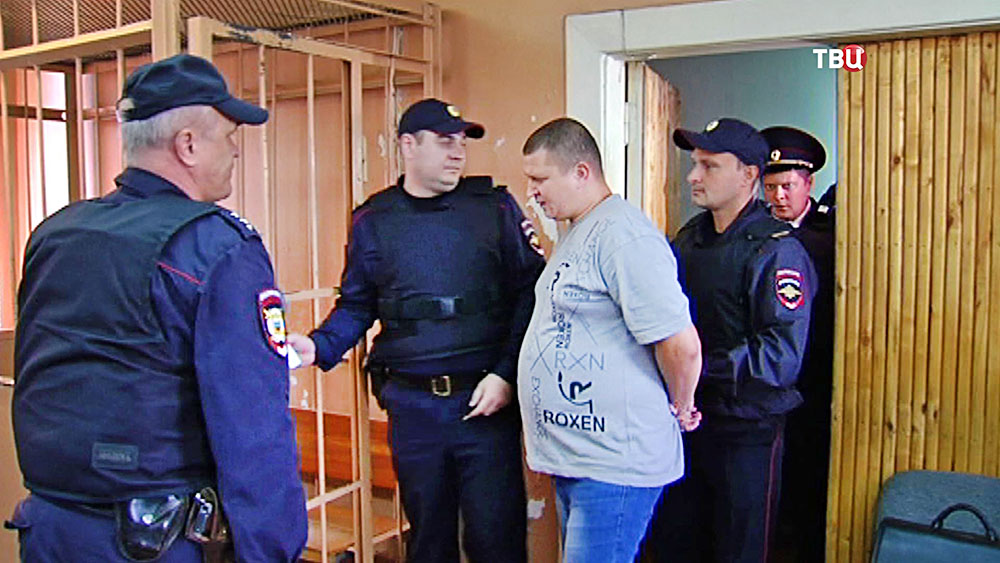 Обвиняемый по делу избиения врача в больнице Орехово-Зуева Алексей Мироненко