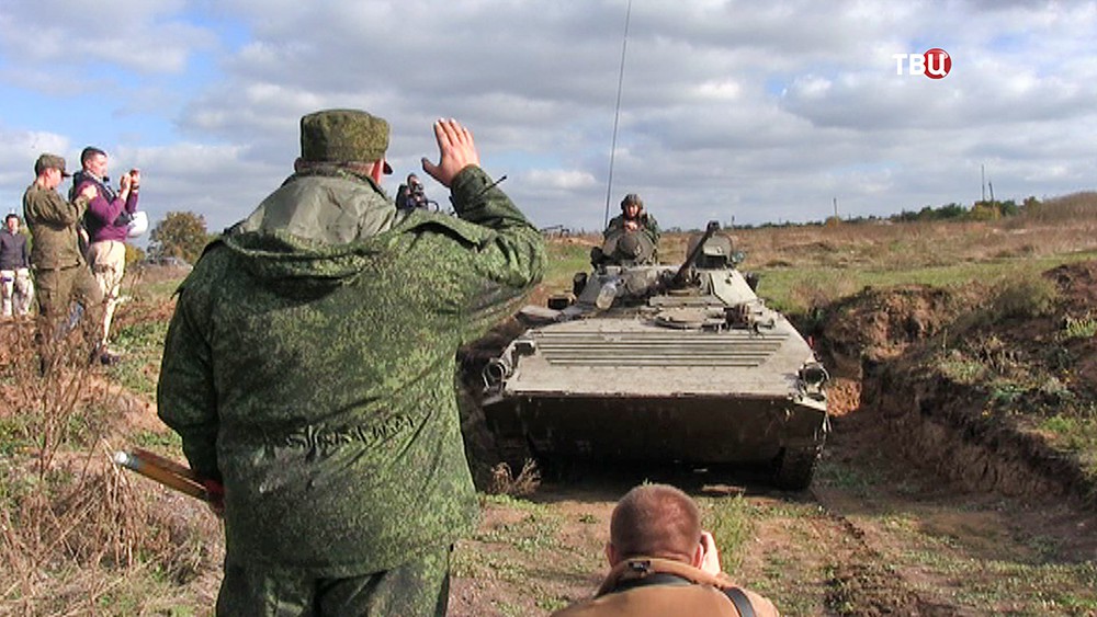 Военные ДНР в Донбассе