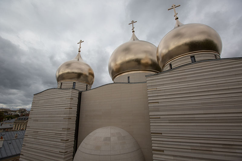 Свято-Троицкий собор на территории Российского духовно-культурного православного центра в Париже