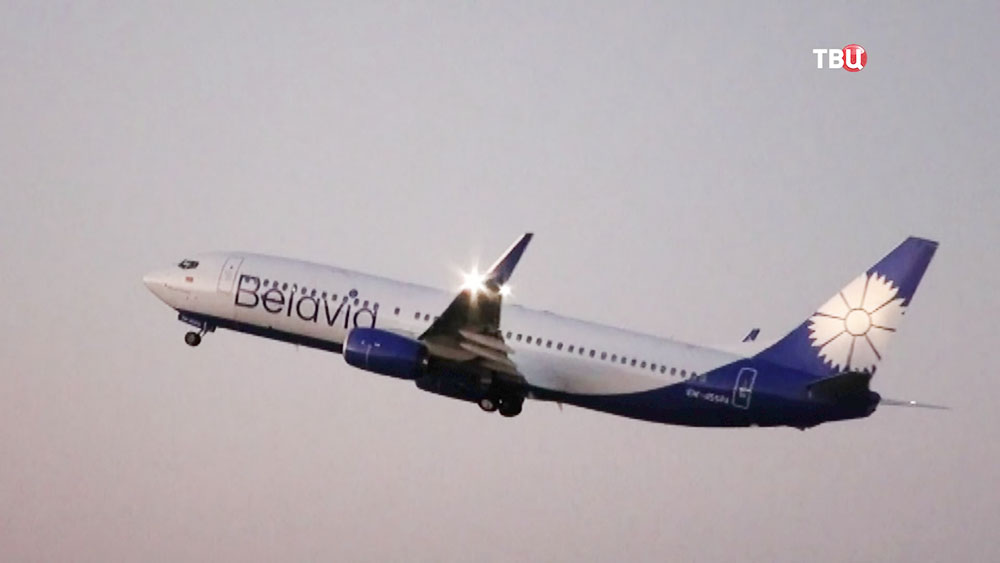 Самолет авиакомпании "Белавиа"