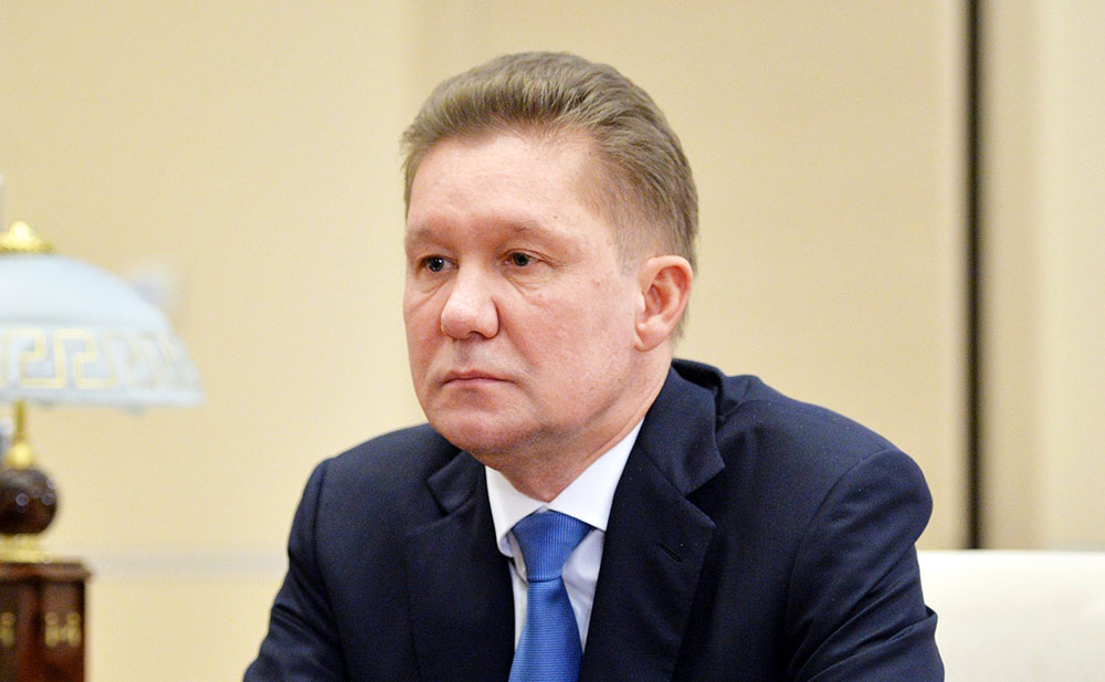 Глава  "Газпрома" Алексей Миллер