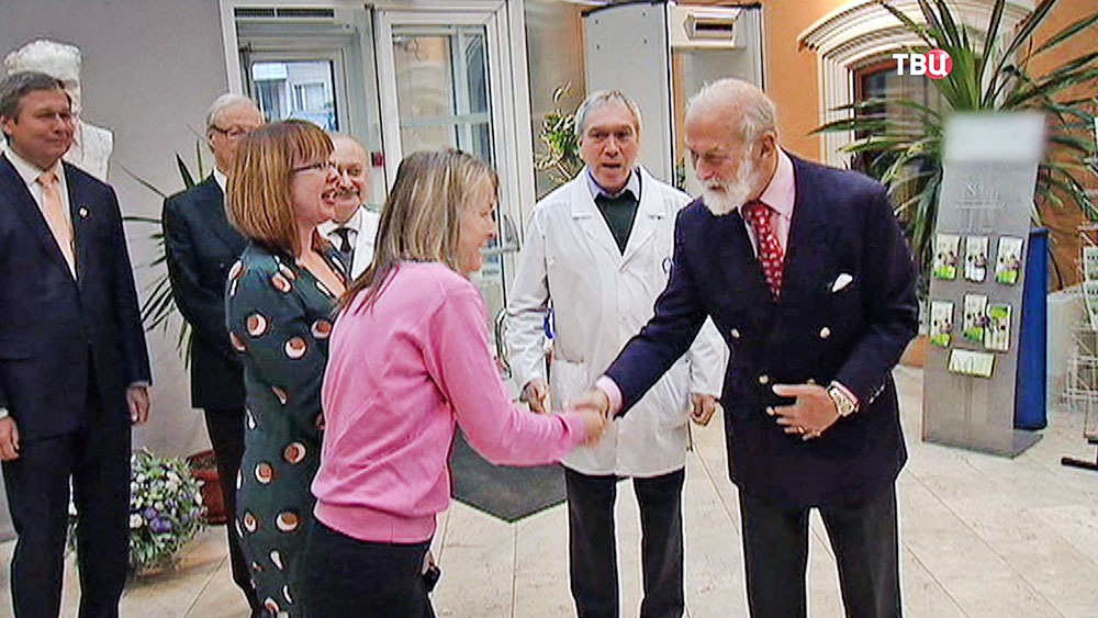 Принц Майкл Кентский посетил детскую больницу имени Сперанского