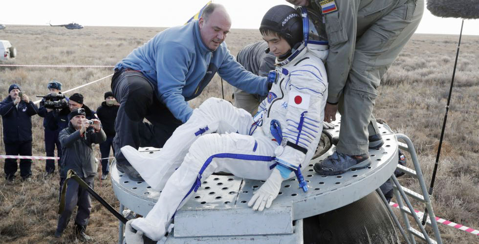 Японский астронавт Такуя Ониши