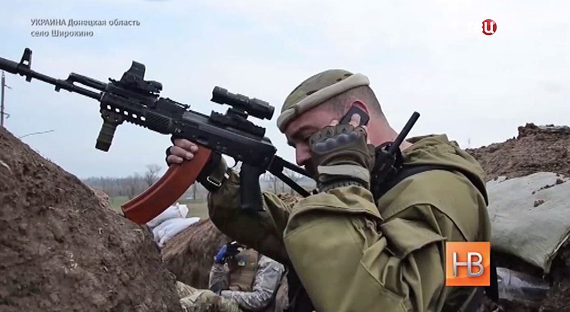 Отвод войск в Луганске 