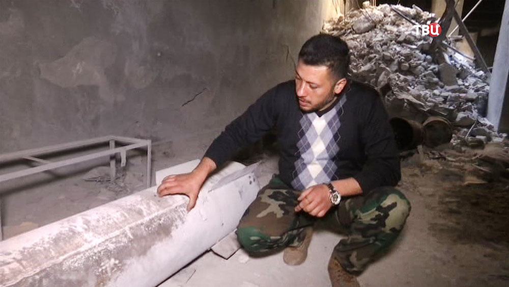 Подпольное производство газовых бомб в Сирии