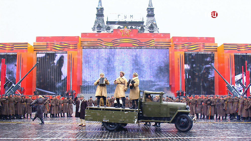 Марш в честь парада 1941 года на Красной площади