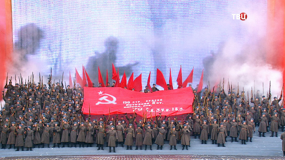 Марш в честь парада 1941 года на Красной площади
