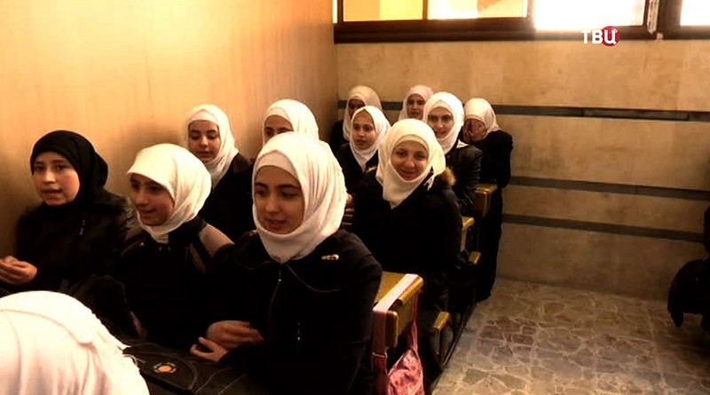 Сирийские школьники