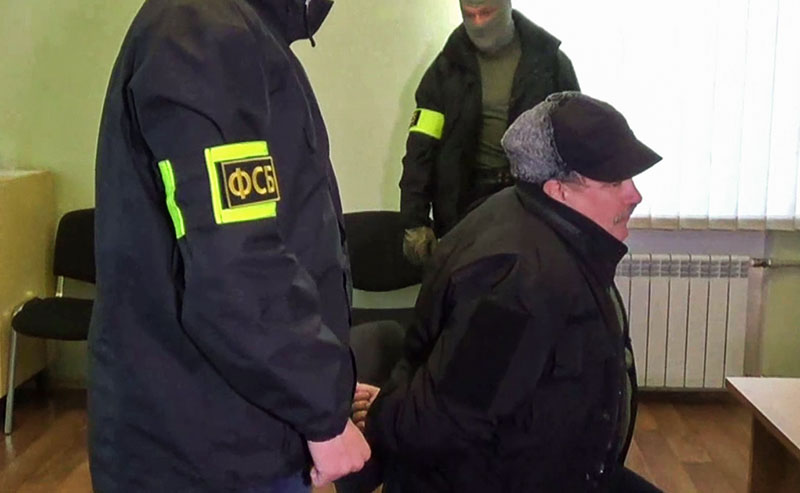 Задержание по подозрению в государственной измене бывшего военнослужащего штаба Черноморского флота капитана 2 ранга запаса Леонида Пархоменко  