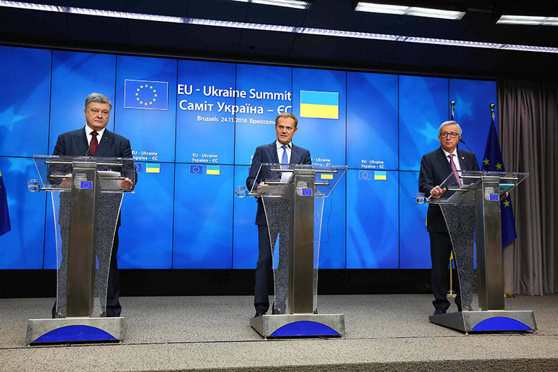Саммит Украина-ЕС в Брюсселе 