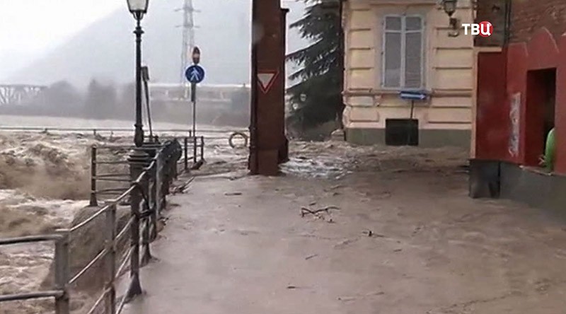 Наводнение в Италии 