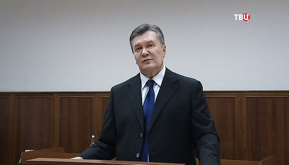 Виктор Янукович в суде