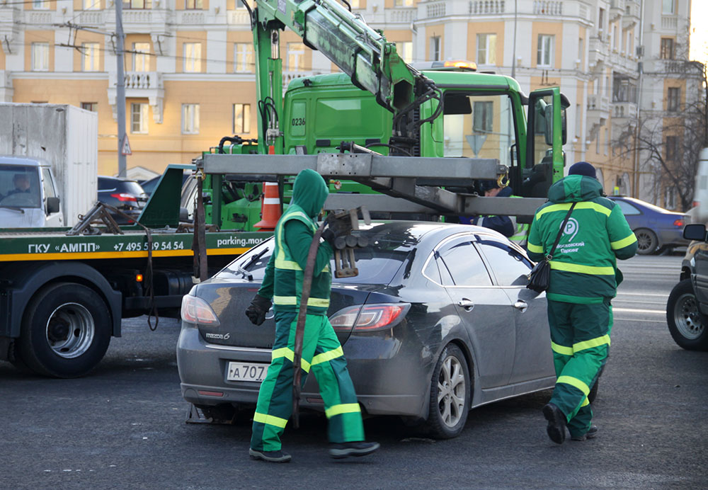 Эвакуация автомобиля