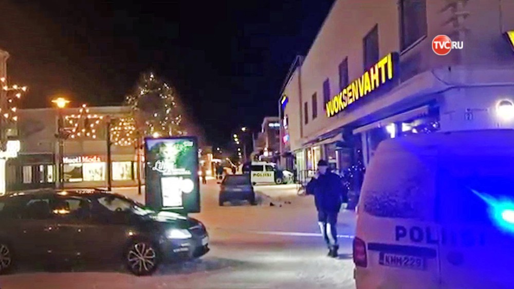 Полиция финляндии на месте происшествия