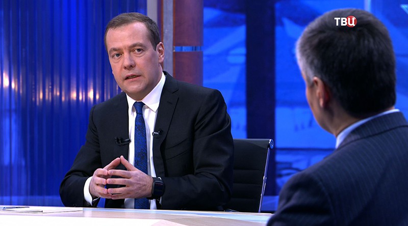 Премьер-министр Дмитрий Медведев  