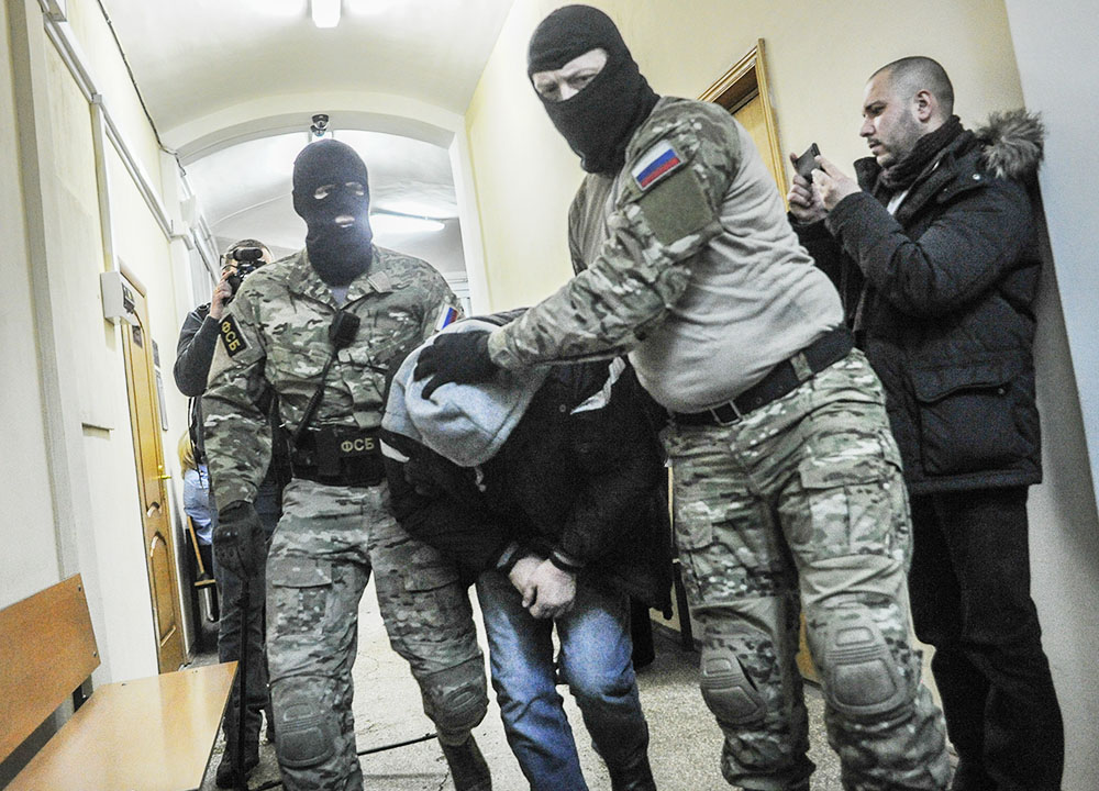 Арестованный по делу о подготовке терактов в Москве Аброр Хайдаров 