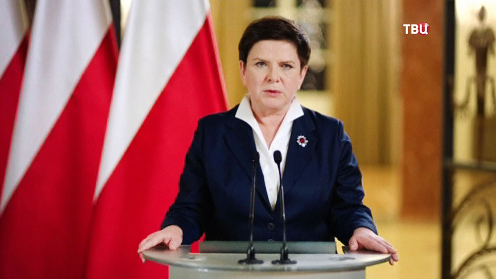 Премьер-министр Польши Беата Шидло