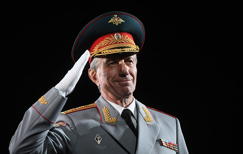 Главный военный дирижер России генерал-лейтенант Валерий Халилов