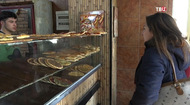 Пекарня в Сирии 