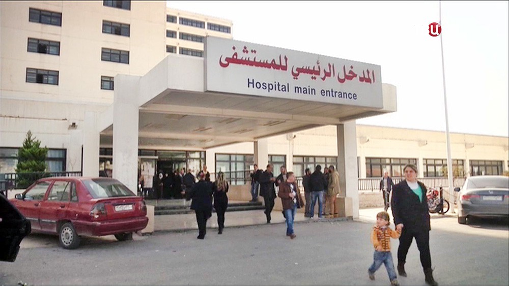 Больница в Сирии