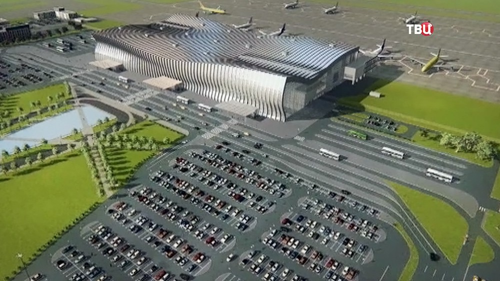 Проект нового терминала в аэропоре Симферополя