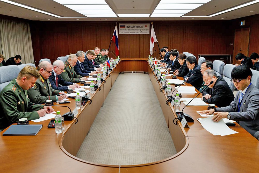 Переговоры министров обороны России и Японии в Токио