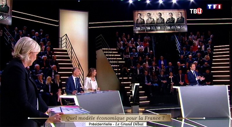 Теледебаты кандидатов во Франции