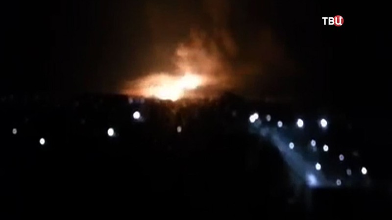 Пожар в Харькове 