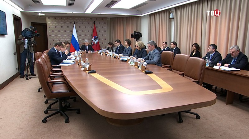 Заседание правительства Москвы