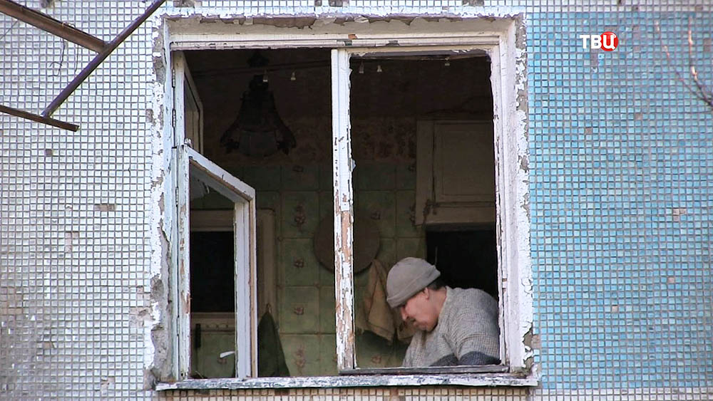Последствия обстрела жилых районов Донбасса