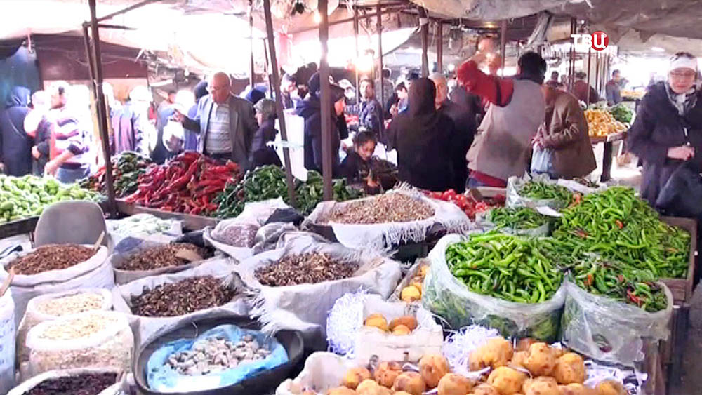 Рынок в Сирии