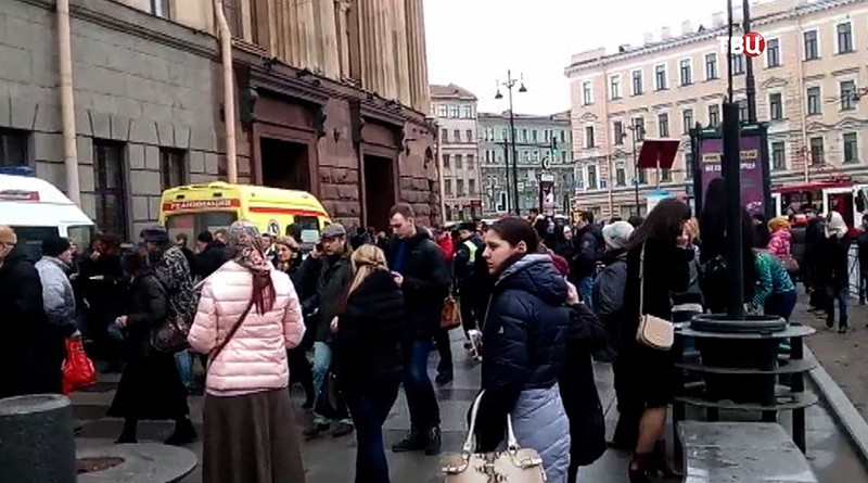 Взрыв в метро Санкт-Петербурга