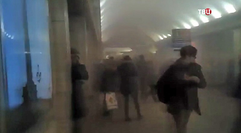 Взрыв в метро Санкт-Петербурга