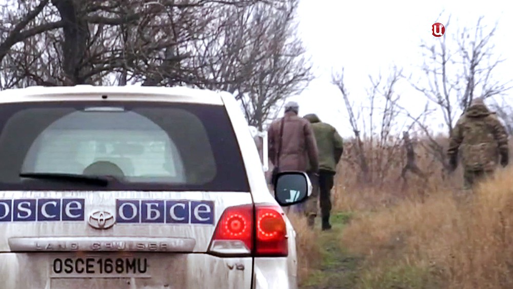 Наблюдатели ОБСЕ в Донбассе