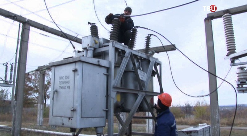 Ремонт энергоснабжения в Луганске 