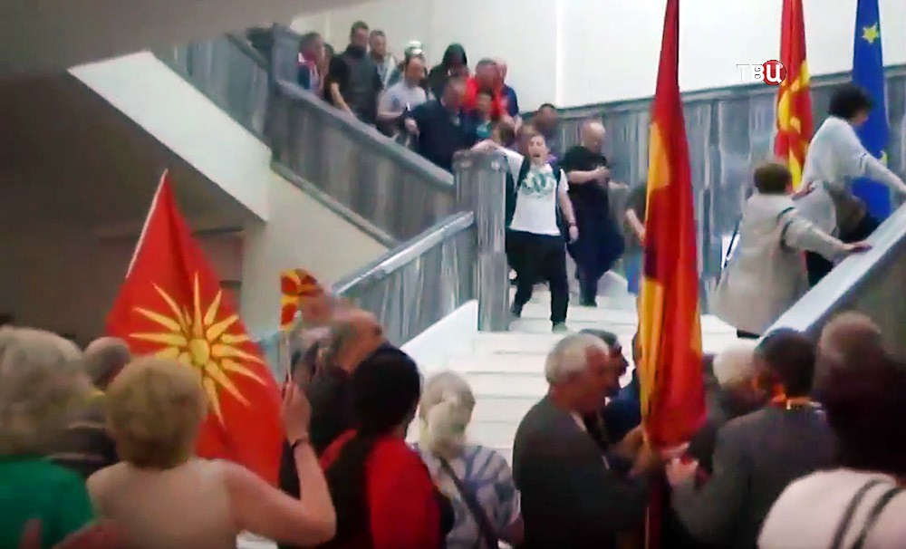 Попытка госпереворота Македонии