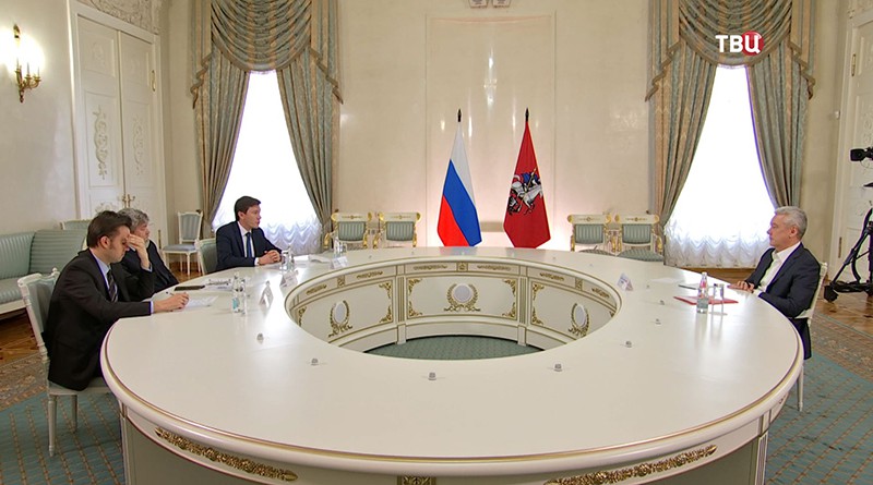 Сергей Собянин встречается с членами Общественной палаты