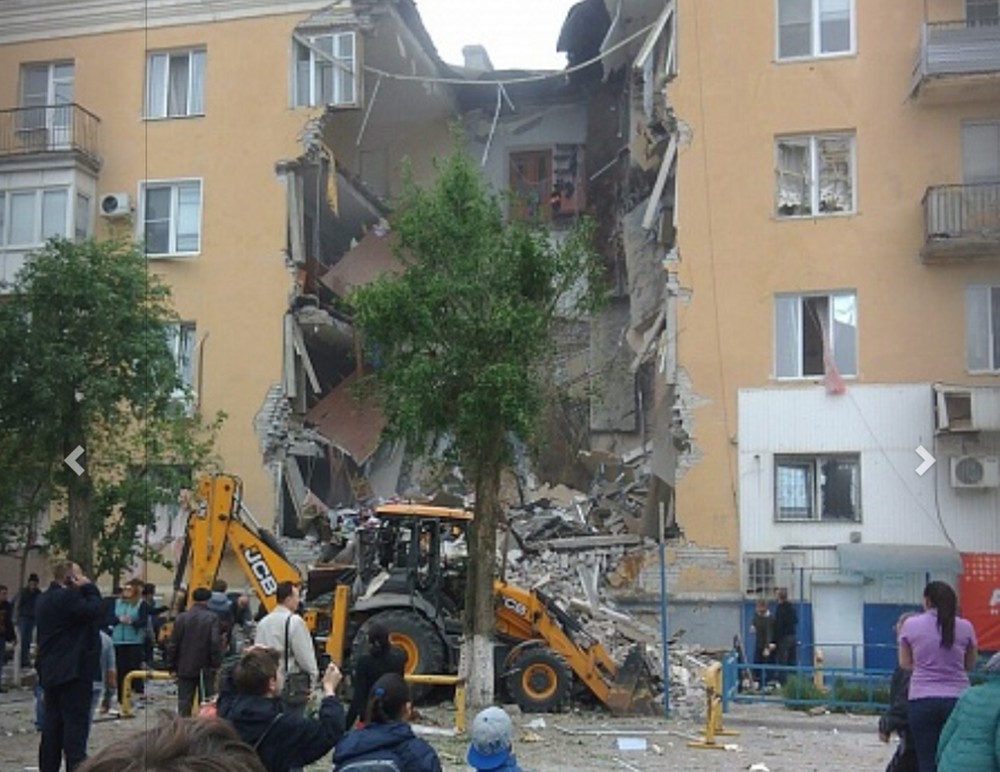 Взрыв в жилом доме Волгограда 
