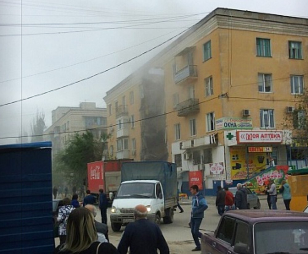 Взрыв в жилом доме Волгограда 