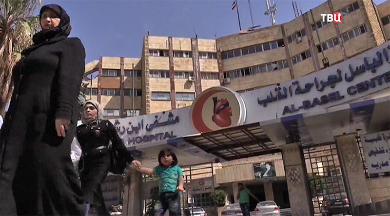 Больница в Сирии 